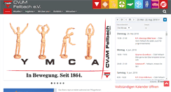 Desktop Screenshot of cvjm-fellbach.de